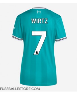 Günstige Liverpool Florian Wirtz #7 3rd trikot Damen 2025-26 Kurzarm